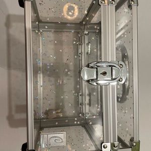 Large, Clear, Star, Caboodles, Makeup Case